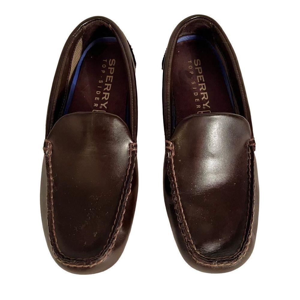 Sperry’s Men's Davenport Brown Venetian Driving Loafer Sz 8.5 Actor Wore On TV